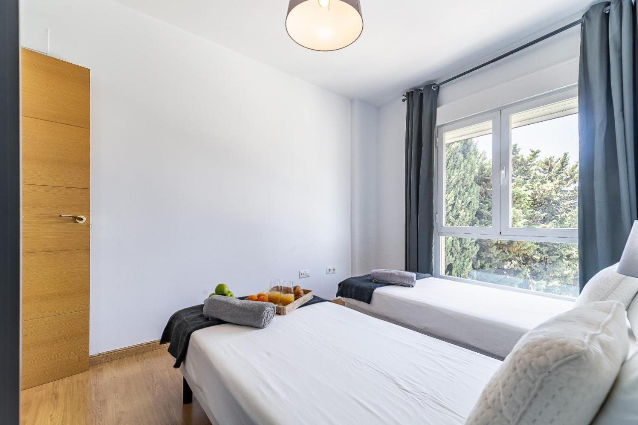 Modern Beach Apartment Valparaiso With Parking Málaga Extérieur photo